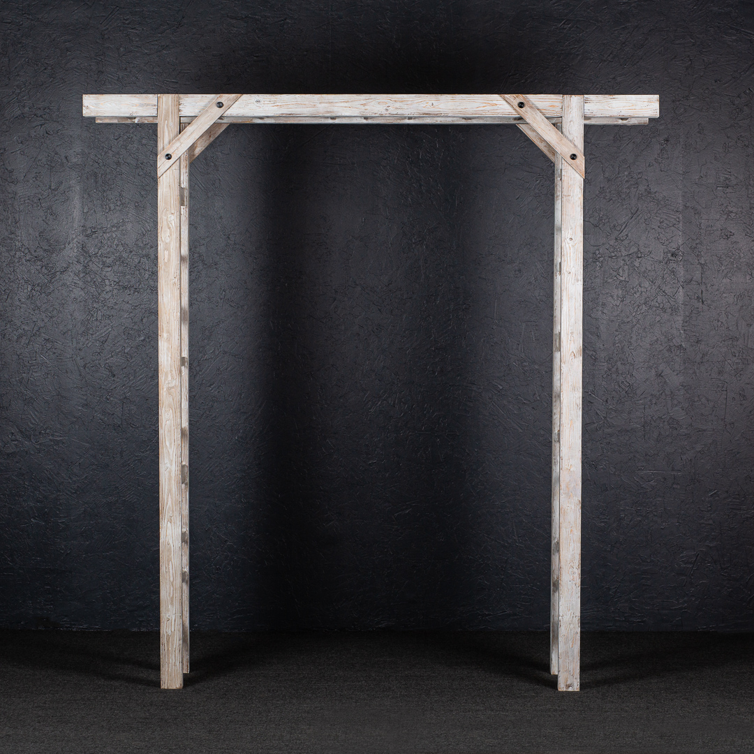 Whitewashed Trellis